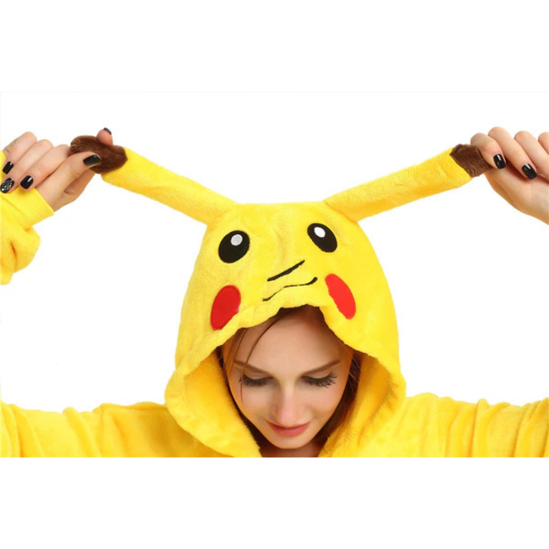 Adult Pokemon cosplay onesie for sleep and parties