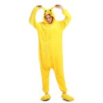 Adult Pokemon onesie with soft fleece fabric