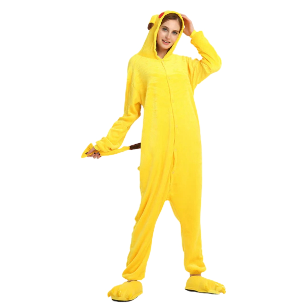 Cute adult Pokemon pajama onesie with character design